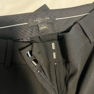 Black Ann Taylor dress pants size 2